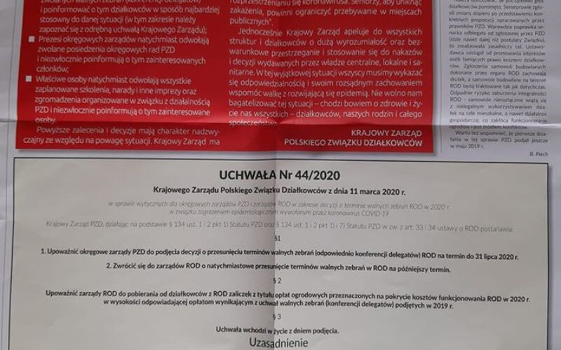 April 2020 ROD Kabaty